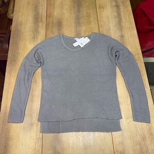 Helmut Lang Gray Crew Neck Sweater
